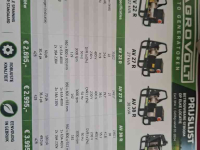 Groupes électrogènes  Agrovolt avr pto generator