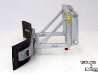 Autres équipements pour rue, entretien des accotements et des fossés Qmac Modulo Rubber yard scraper 2.70 mtr hookup Terex TL80-120