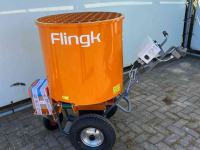 Épandeur de sciure pour des logettes Flingk SE 250 zaagselstrooier