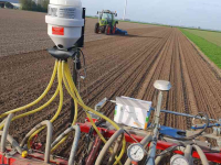 Distributeur de microgranulés Delimbe T14  granulaatstrooier- zaaimachine,