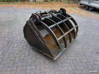 Benne à grappin / Fourche à grappin  Pelikaanbak  + Hoogkiepend 1.50 mtr