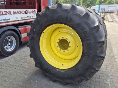 Roues, Pneus, Jantes, Barillets Jumelage Good Year 650/75R38 19mm op JOHN DEERE velgen