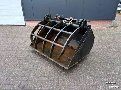 Benne à grappin / Fourche à grappin  Pelikaanbak  + Hoogkiepend 1.50 mtr