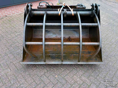Benne à grappin / Fourche à grappin  Pelikaanbak  + Hoogkiepend 1.50 mtr