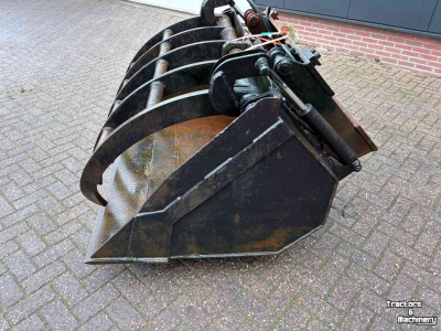 Benne à grappin / Fourche à grappin  Pelikaanbak  + Hoogkiepend 1.50 mtr