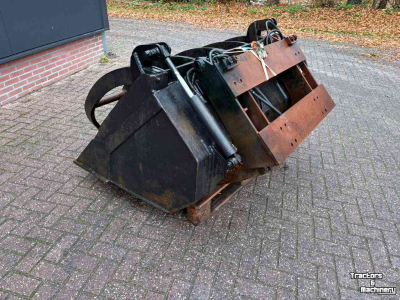 Benne à grappin / Fourche à grappin  Pelikaanbak  + Hoogkiepend 1.50 mtr