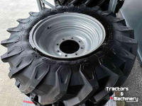 Roues, Pneus, Jantes, Barillets Jumelage Trelleborg 540/65x34 & 440/65x24 op velgen