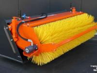 Balayeur Hofstede Bakveegmachine frontlader shovel bak veegmachine compact