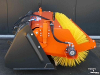 Balayeur Hofstede Bakveegmachine frontlader shovel bak veegmachine compact