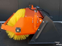 Balayeur Hofstede Bakveegmachine frontlader shovel bak veegmachine compact