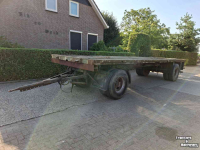 Remorque  Platte balen wagen 7.70x2.50