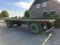 Remorque  Platte balen wagen 7.70x2.50