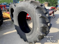 Roues, Pneus, Jantes, Barillets Jumelage Galaxy Set  nieuwe banden 710/70R38