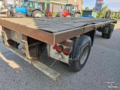 Remorque  Platte balen wagen 7.70x2.50