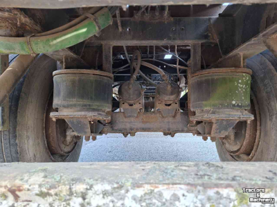 Remorque  Platte balen wagen 7.70x2.50