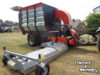 Remorque à aspirateur de feuilles / d‘herbe Trilo S14W
