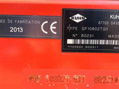 Faneur Kuhn GF 10802T Gen 2