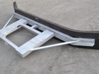 Rabot caoutchouc Qmac RSL300 Z Verzwaarde rubberschuif SHOVEL uitvoering Erfschuif / Modderschuif / Mestschuif / Sneeuwschuif