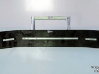 Rabot caoutchouc Qmac Modulo gebouwde schuifbalk met canvas rubber 2.40 mtr aanbouw kramer