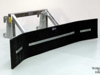 Rabot caoutchouc Qmac Modulo gebouwde schuifbalk met canvas rubber 2.40 mtr aanbouw kramer