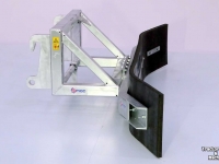 Rabot caoutchouc Qmac Modulo gebouwde schuifbalk met canvas rubber 2.40 mtr aanbouw kramer