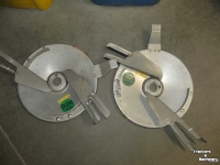 Distributeur d‘engrais Kuhn Rauch strooischijven D2H Axera strooier