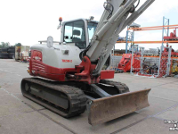 Pelles sur chenilles Takeuchi TB290-2 midigraver graafmachine rupskraan Steelwrist X12 draai/kantelstuk