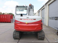 Pelles sur chenilles Takeuchi TB290-2 midigraver graafmachine rupskraan Steelwrist X12 draai/kantelstuk