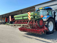 Semoir Lely Terra Rotorkopeg met Hassia DU 100 zaaimachine