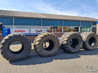 Roues, Pneus, Jantes, Barillets Jumelage Michelin Michelin Mega X Bib 1050/50R32 (ref 3)