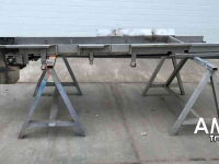 Convoyeur  2500X400 MM TRANSPORTBAND VLAKKE BAND FLAT BELT CONVEYOR BELT FLACHBAND FÖRDERBAND