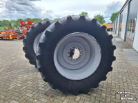 Roues, Pneus, Jantes, Barillets Jumelage BKT 900/50R42IF AGRIMAX FORCE