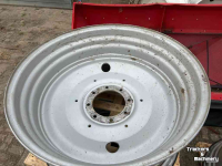 Roues, Pneus, Jantes, Barillets Jumelage  DW20Bx38 + W16Lx28 Velgen in kleur grijs