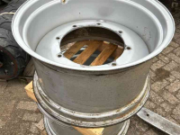 Roues, Pneus, Jantes, Barillets Jumelage  DW20Bx38 + W16Lx28 Velgen in kleur grijs