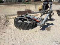 Pousse fourrage à pneu  Aandrukband