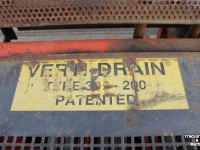Aérateur de gazon Redexim Vertidrain 305-200 Verti-Drain aangedreven beluchter