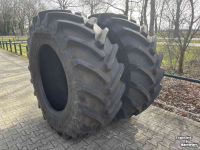 Roues, Pneus, Jantes, Barillets Jumelage Trelleborg IF 710/70R42 TM1000 90%