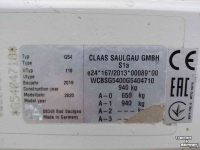 Faneur Claas Volto 900 T Palette Schudder