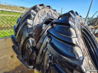 Roues, Pneus, Jantes, Barillets Jumelage Alliance 710/60R38 & 520/60R28 VF