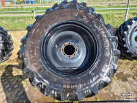 Roues, Pneus, Jantes, Barillets Jumelage Alliance 710/60R38 & 520/60R28 VF
