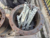 Roues, Pneus, Jantes, Barillets Jumelage Alliance Dubbellucht set Achter 20.8R42, voor 16.9-28