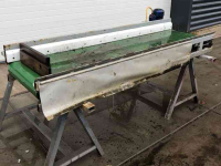 Convoyeur  2200X600 MM TRANSPORTBAND VLAKKE BAND FLAT BELT CONVEYOR BELT FLACHBAND FÖRDERBAND