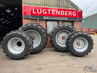 Roues, Pneus, Jantes, Barillets Jumelage Michelin 900/50R42 en 710/55R30 Mach X BIB banden wielen velgen