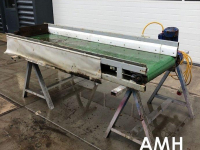 Convoyeur  2200X600 TRANSPORTBAND VLAKKE BAND FLAT BELT CONVEYOR BELT FLACHBAND FÖRDERBAND