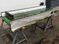 Convoyeur  2200X600 TRANSPORTBAND VLAKKE BAND FLAT BELT CONVEYOR BELT FLACHBAND FÖRDERBAND