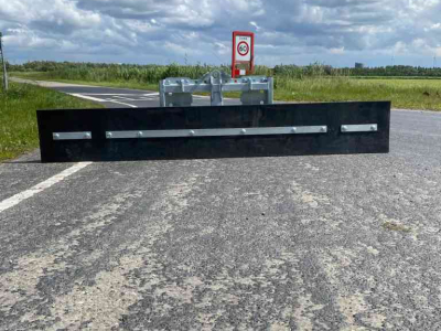 Rabot caoutchouc Zocon 1.90m en 2.70m Eurotrac / Giant