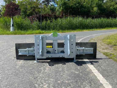 Rabot caoutchouc Zocon 1.90m en 2.70m Eurotrac / Giant