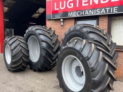 Roues, Pneus, Jantes, Barillets Jumelage Michelin 900/50R42 en 710/55R30 Mach X BIB banden wielen velgen