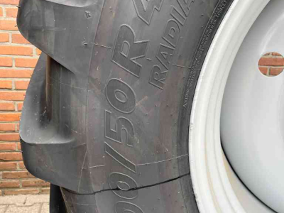 Roues, Pneus, Jantes, Barillets Jumelage Michelin 900/50R42 en 710/55R30 Mach X BIB banden wielen velgen