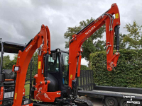Mini pelleteuse Kubota U18-5 HI, minigraver, minikraan, BJ2026, Nieuw!